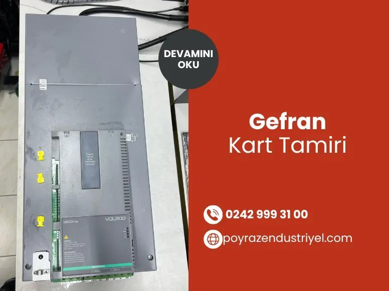 Gefran Kart Tamiri